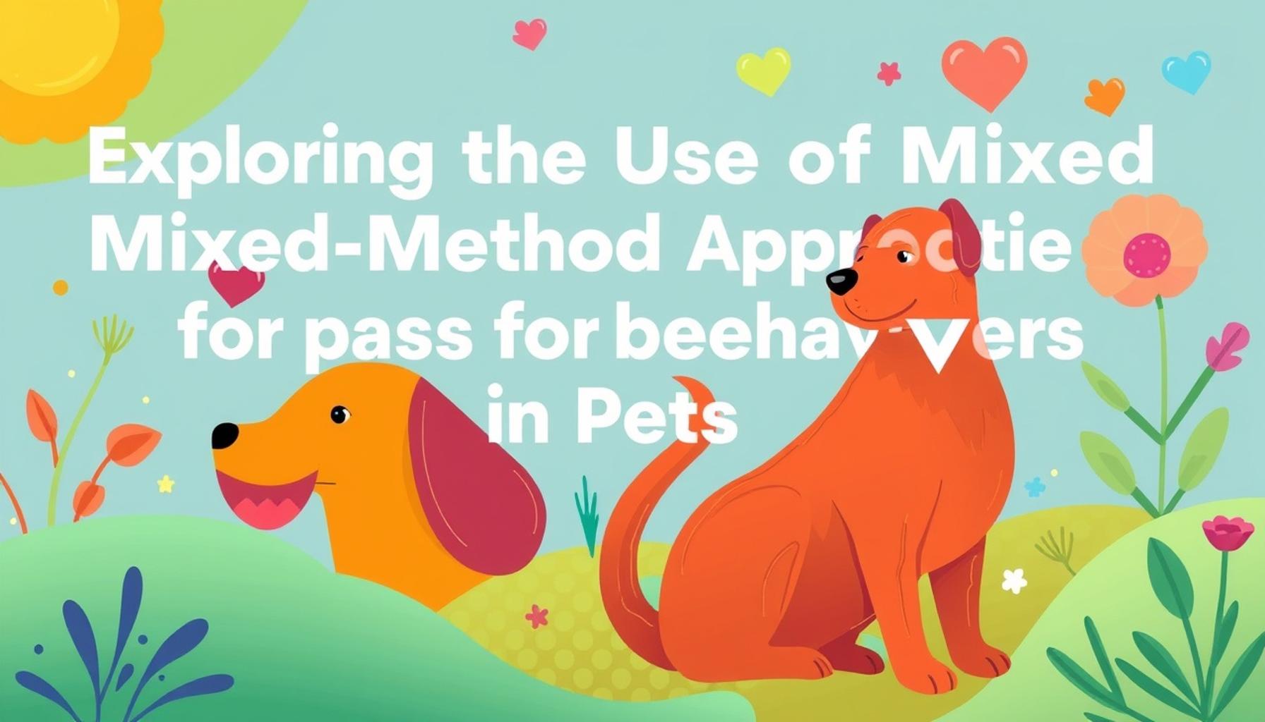 Exploring the Use of Mixed-Method Training Approaches for Behavioral Issues in Pets