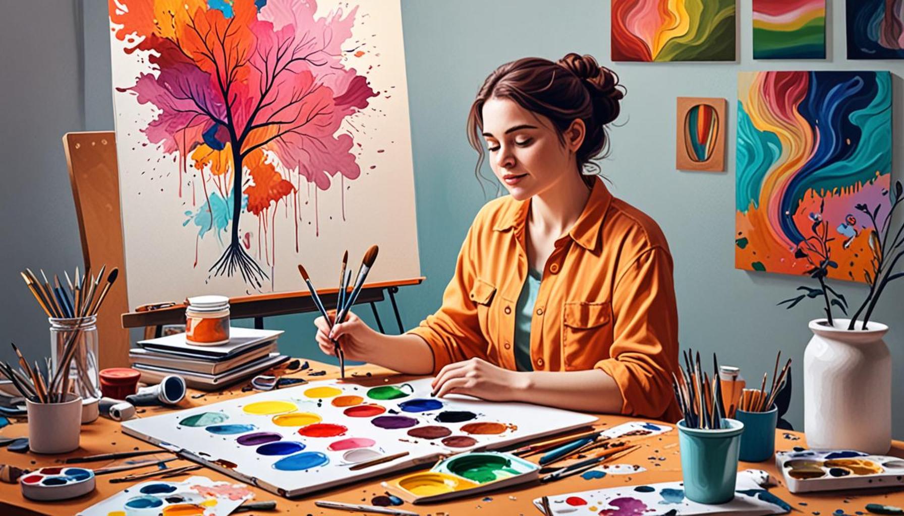 The importance of art in mental health: how painting and drawing can be therapeutic