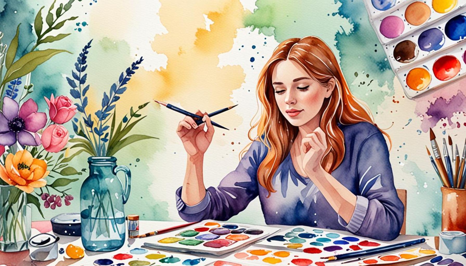 The importance of art in mental health: how artistic hobbies can reduce stress